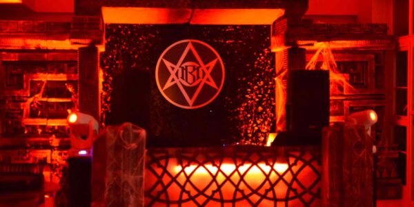Cult-Awakening-Halloween-Mansion-Party-Temple-DJ-Booth