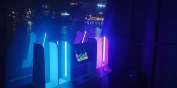 Hire immersive experience projections where guests can be in control of your bespoke design.