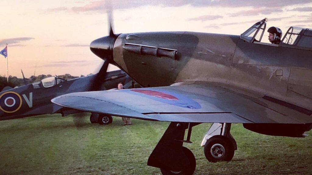 Unforgettable Aerial Show featuring a Spitfire: Perfect for Corporate Events!