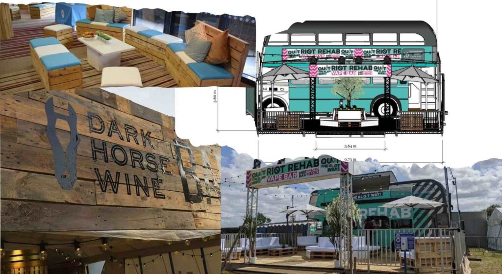 Sustainable and creative event planning. 