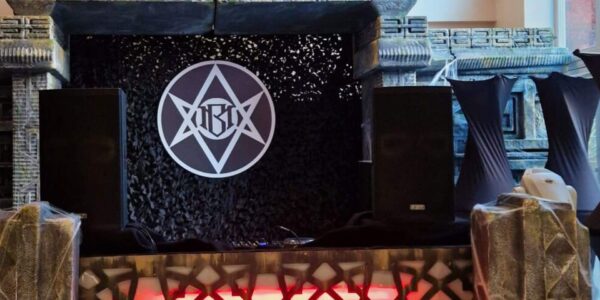 Bespoke bar and cult design for horror themed event.