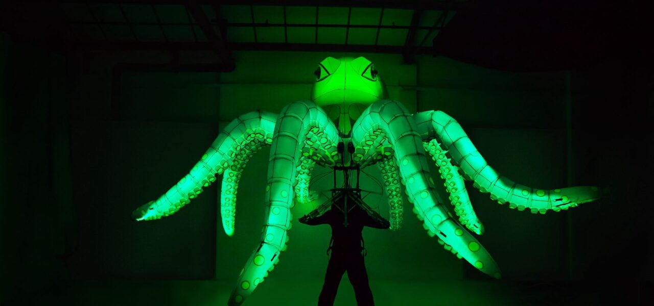 Glowing-Octopus-Puppet