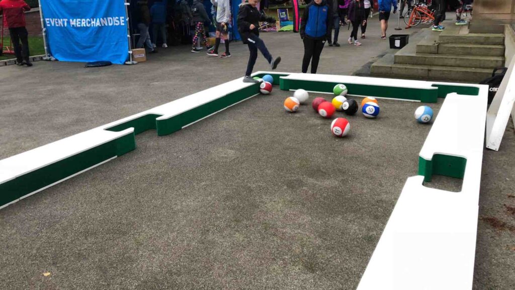 Footpool hire available in the UK.