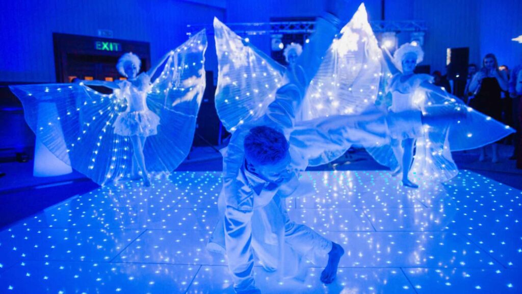 Fairy LED dancers for chistmas themed events.