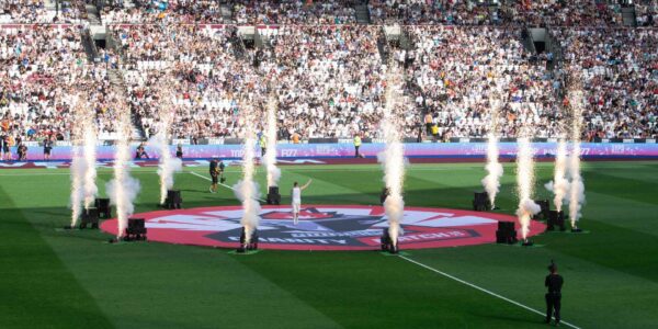 Sidemen-Charity-Match-2023-Aitch-Half-Time-Performance-Centre-Circle-With-Pyrotechnics