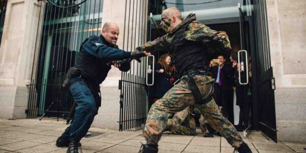 Stunt-Team-Performing-At-BillingGate-As-Army-Theme