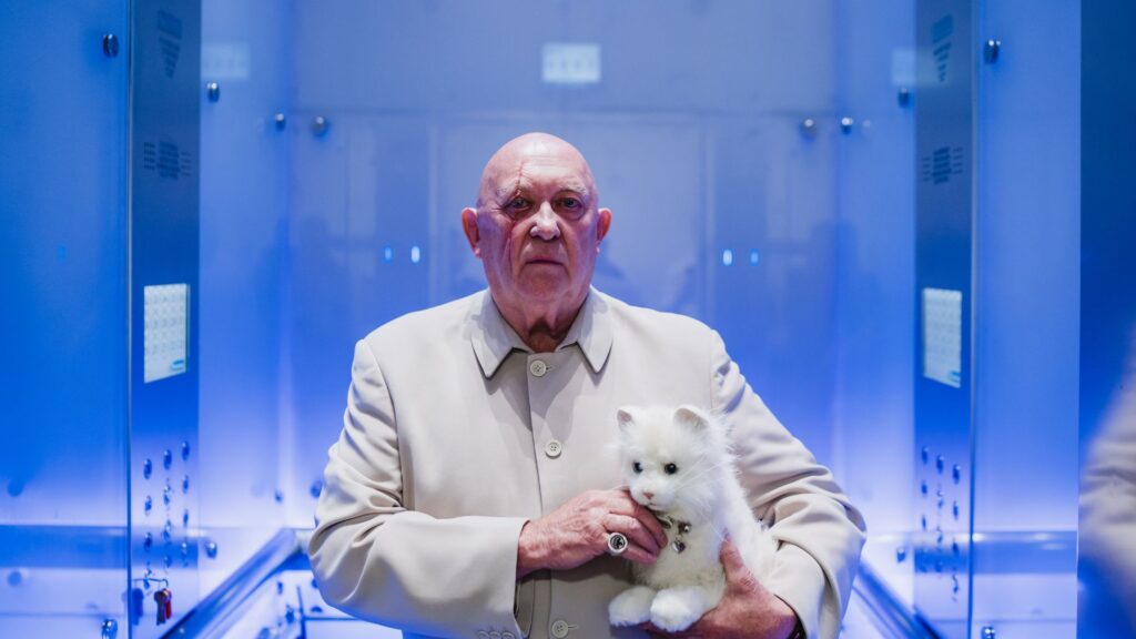 James Bond Villain 'Blofeld' entertainer we used for the retro themed event at BT Tower London.