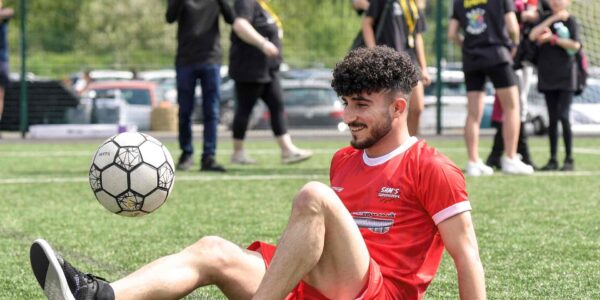 Football-Freestyler-Performing-Tricks