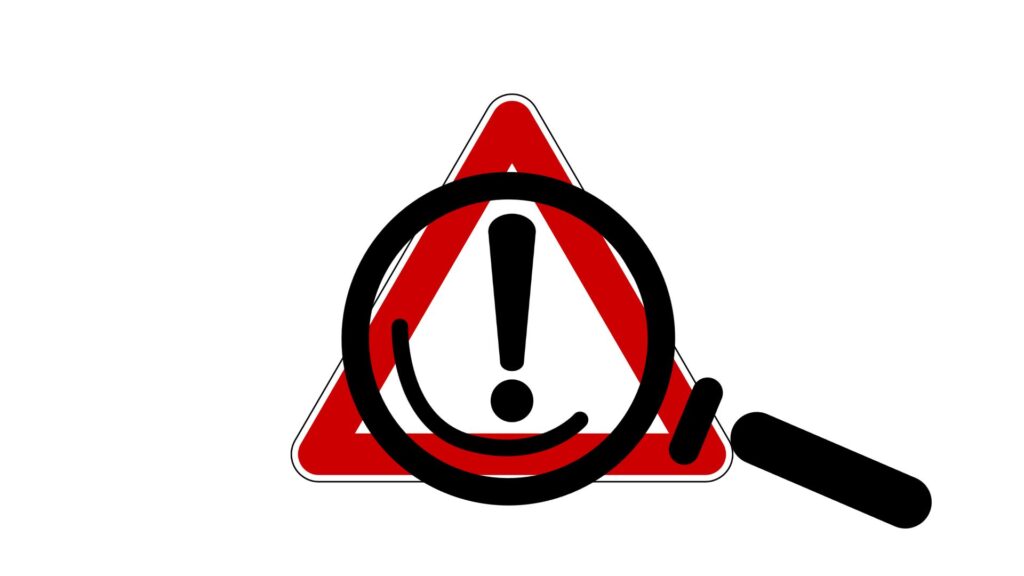 Illustration of identifying risk.