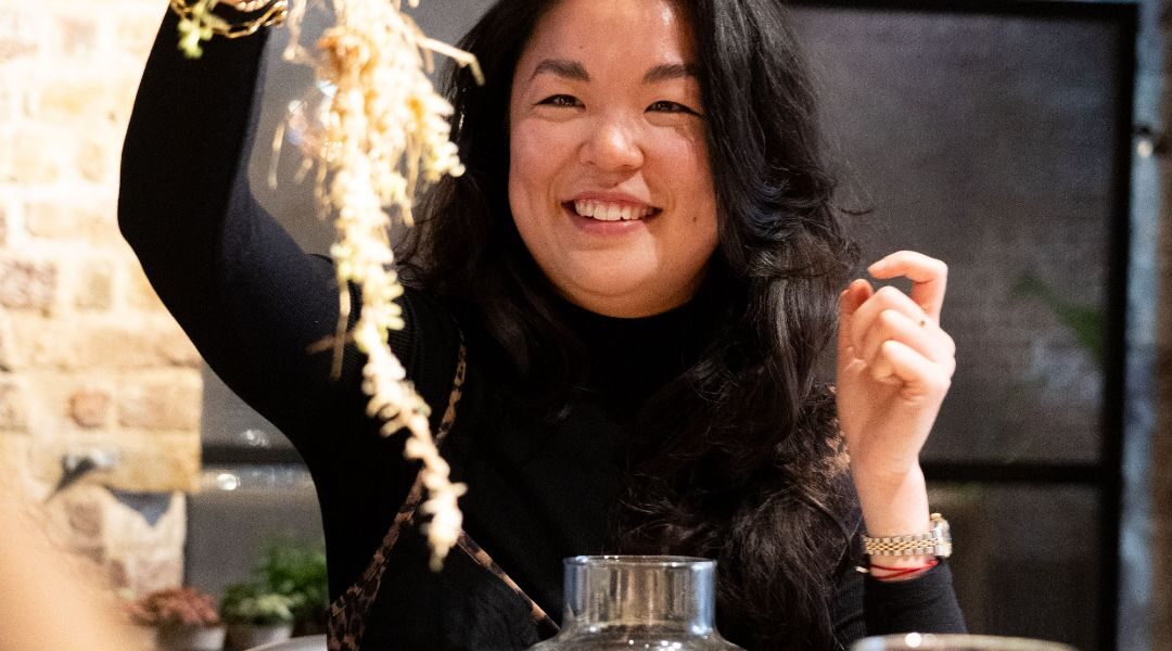 Person-Smiling-At-Terrarium-Workshop