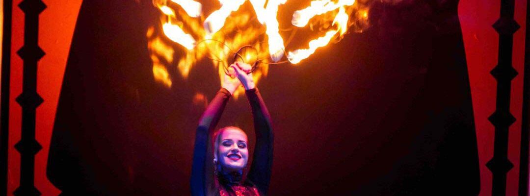 Aerial-Pyrotechnics-Ice-Skater-Holding-Fire Aerial-Pyrotechnics-Ice-Skater-Holding-Fire