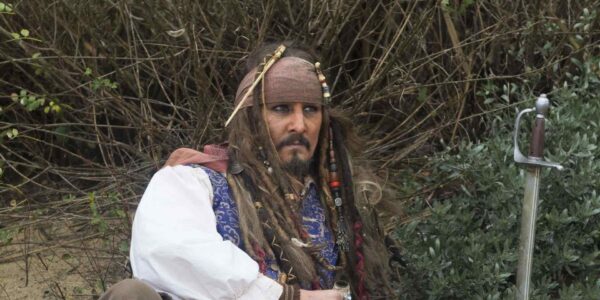 Jack Sparrow Lookalike Performer in Costume