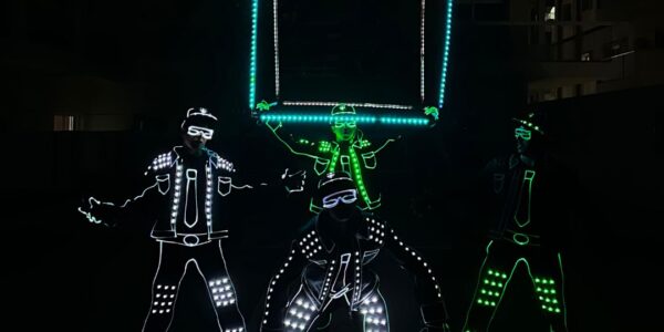 LED-Laser-Circus-Act-With-Prop