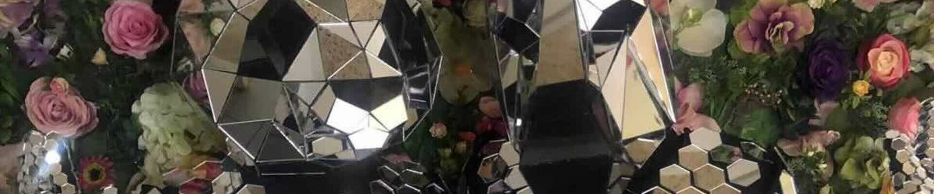 Mirror-Panda-And-Zebra-Hire-At-Flower-Wall Mirror-Panda-And-Zebra-Hire-At-Flower-Wall