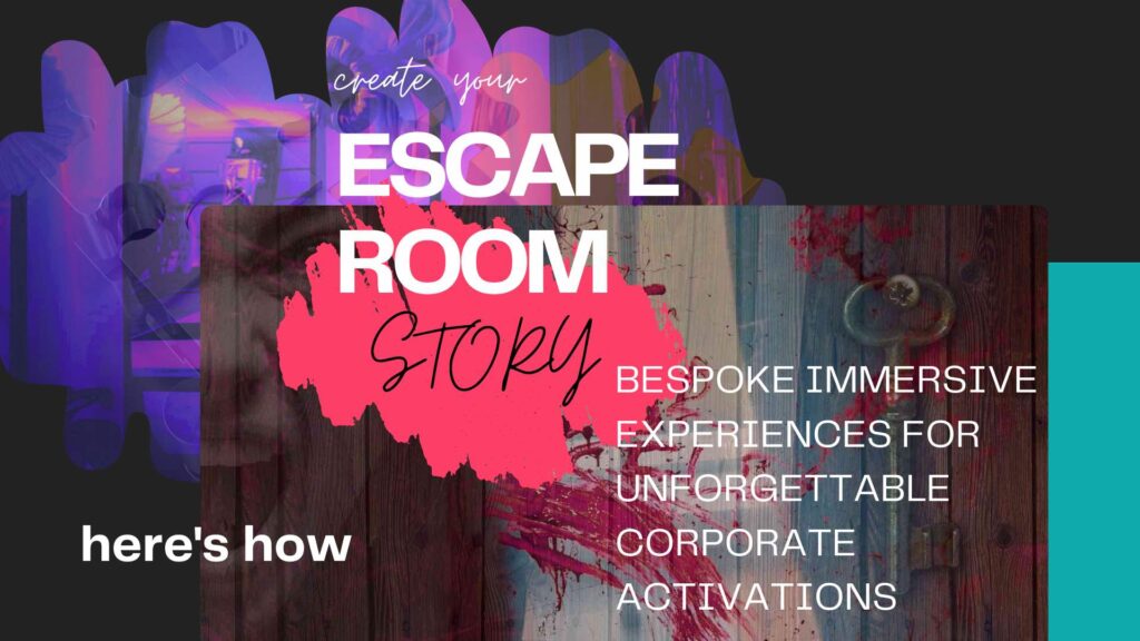 Bespoke Escape Room Services by Julia Charles.