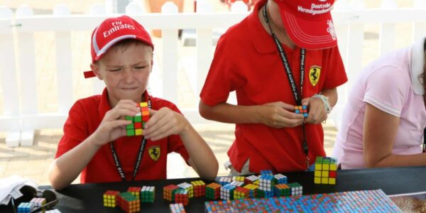 Boys-Creating-Rubiks-Cube-Art