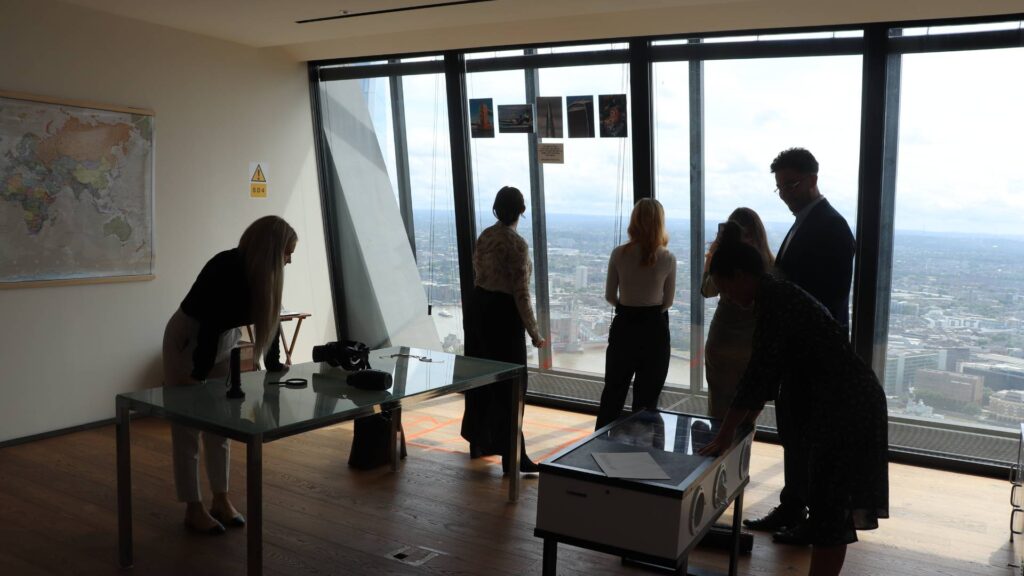 Guests experiencing a bespoke escape room transformation at Leadenhall in London.