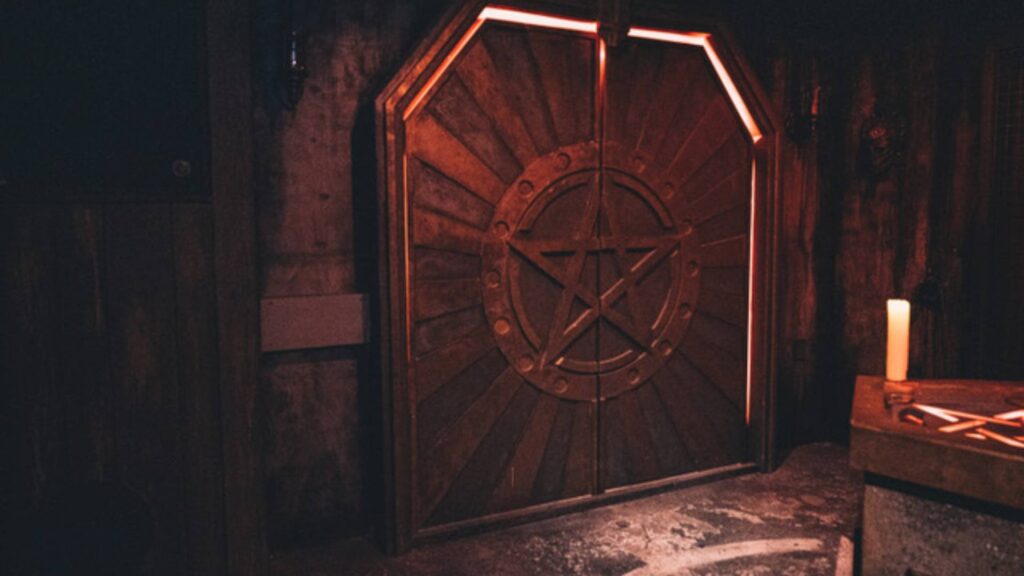 No escape london door concept.
