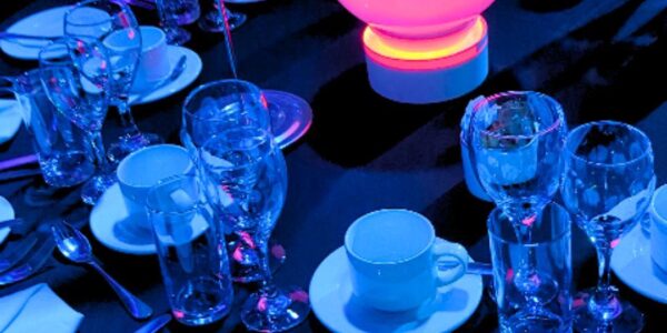 Pink-Centrepiece-Glowing