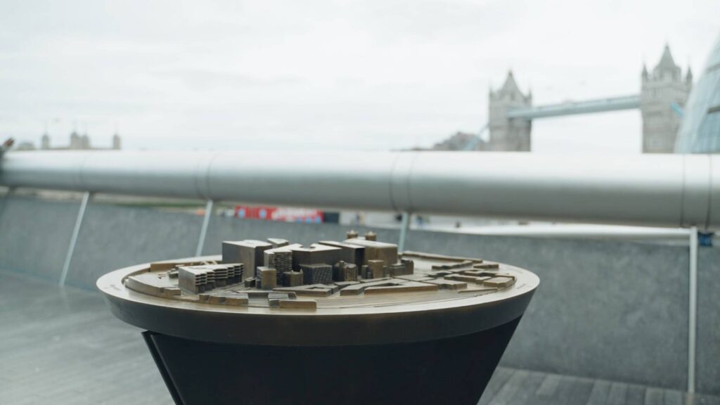 Escape room puzzle on the top of a building in London called Leadhall - world's tallest escape room puzzle.