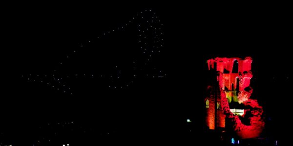 Walrus-Drone-Show-Image-At-Public-Event