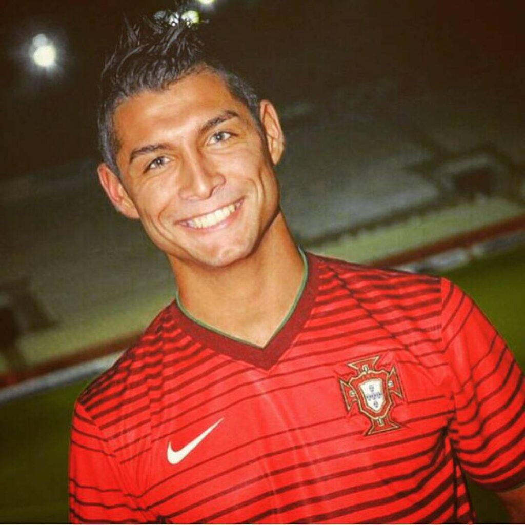 A Cristiano Ronaldo lookalike available for UK and international events.