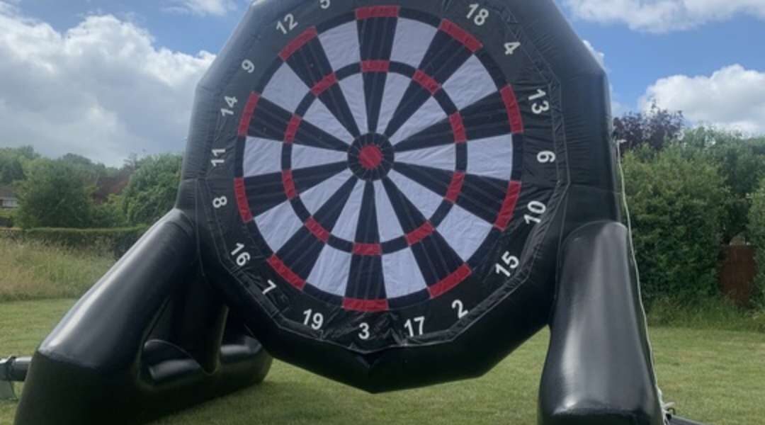 Dartboard-Football-Inflatable-Game