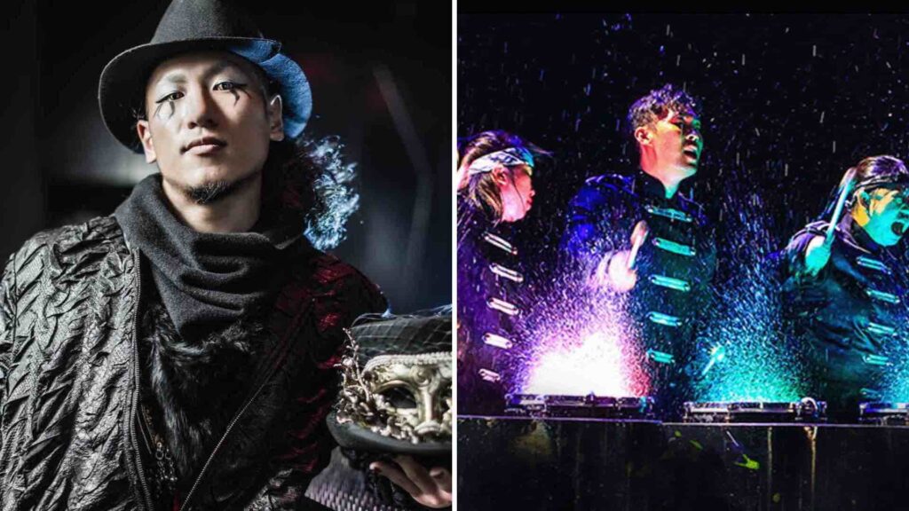 Korean and Asian inspired acts such as fashion show breakdancer and LED drummers.