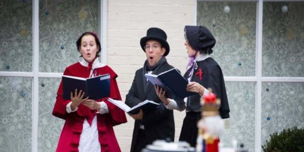 Victorian style Christmas carol singers for Christmas themed events.