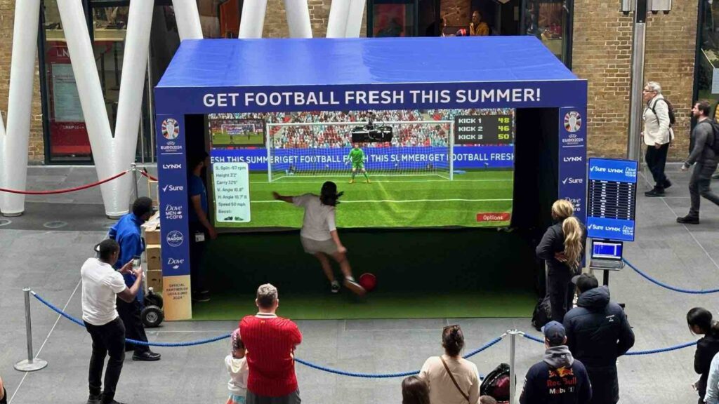 Football Entertainment Hire for corporate and public events including football attractions, and digital simulators in the UK, London and Internationally.