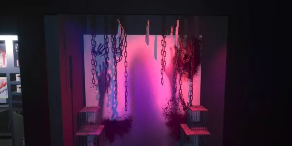 Hanging-Chains-Halloween-Event-Design