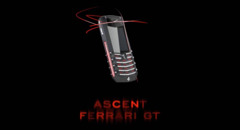 Mobile phone holographic display example.