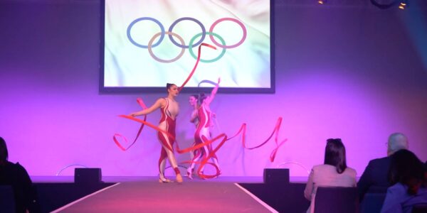 Ribbon-Gymnast-Performing-At-Olympic-Style-Show