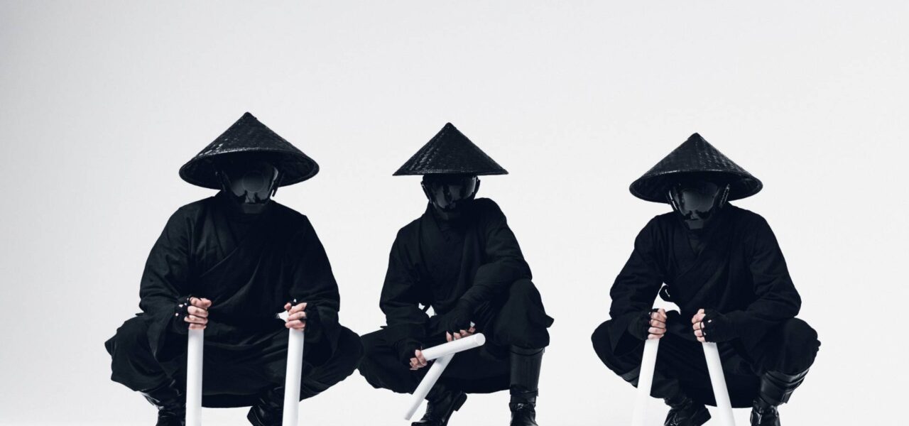 cosmic-themed drummers