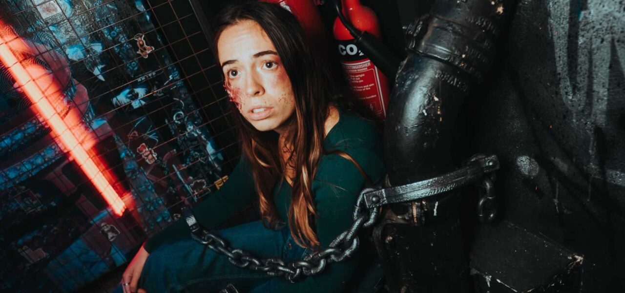 Guest-Chained-At-Horror-Theme-Event
