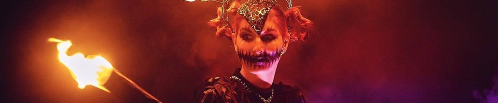 Halloween Fire Performer