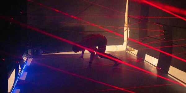 Mobile-Laser-Maze-Game-Orange-Light