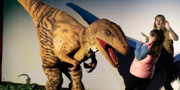 Raptor performing on stage