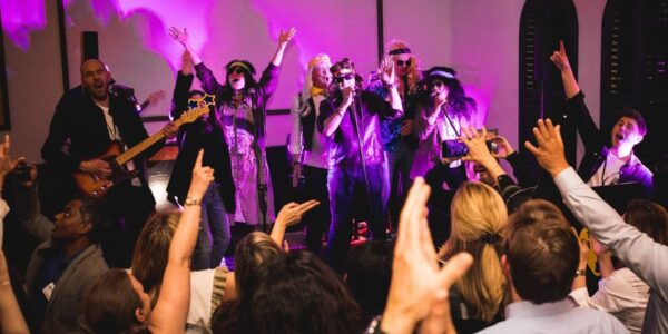 Rock-Band-Team-Building-Crowd-At-Gig