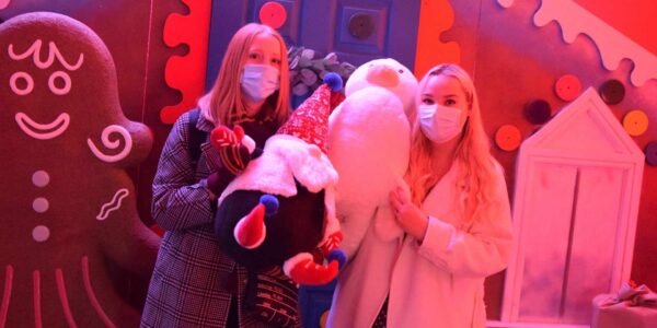 Guests interacting with toys at the Toy Shop experience we created for this shopping centre.
