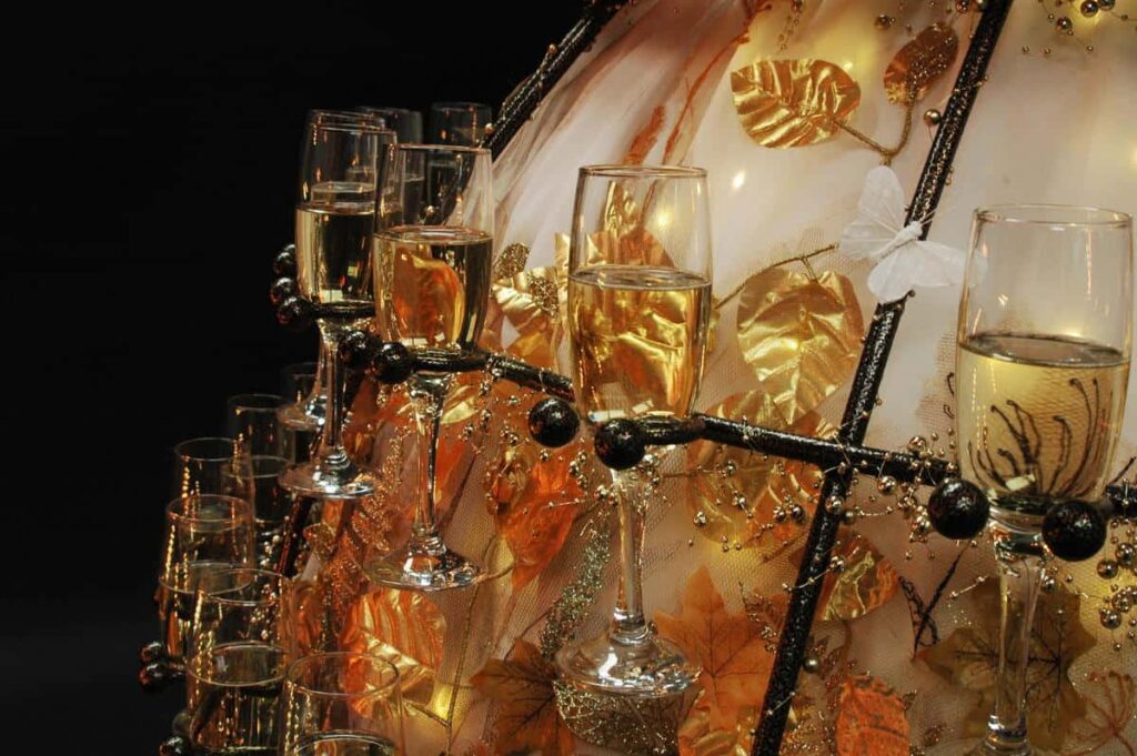 Stunning elegant festive catering for your Corporate Christmas Parties
