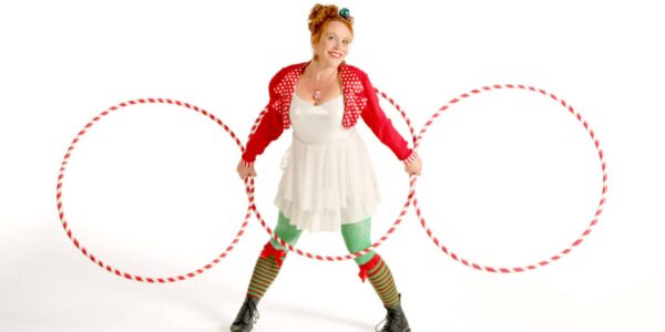 Hula hooping show