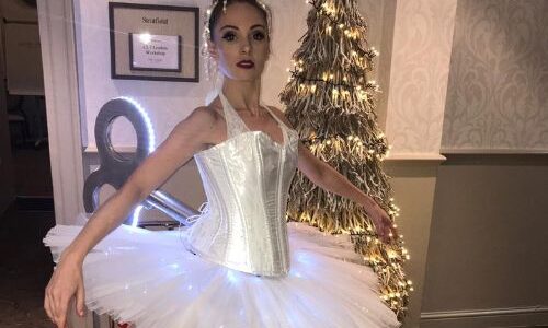 LED Clockwork Ballerina Show