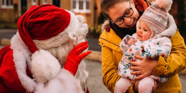 Santa will interact with your guests of aall ages at your immersive grotto experience.