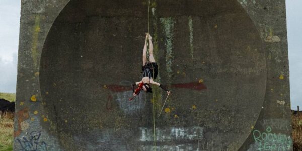 Upside-Down Violinist