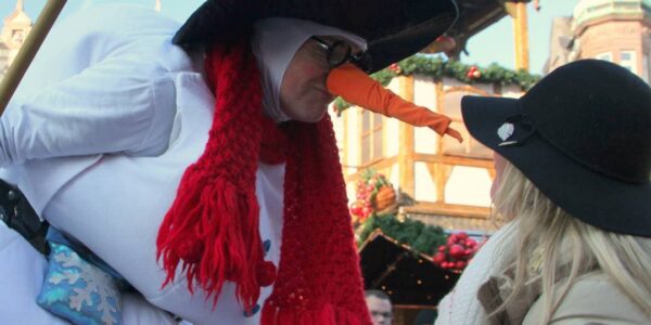 Festive Jolly Snowman