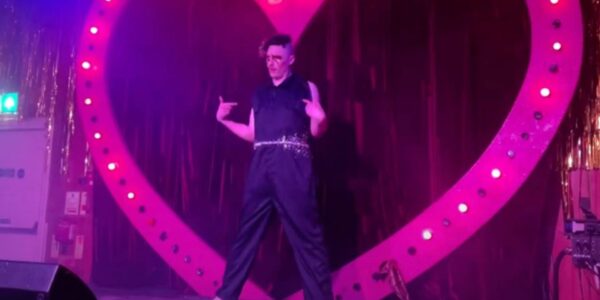 Fire and Burlesque Entertainer