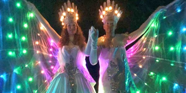 Light Up Angel Walkabout Entertainers