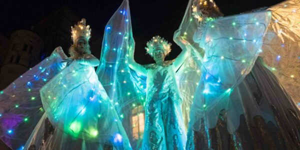 Light Up Stilt Walkers