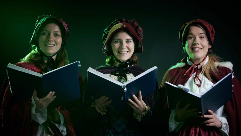Hire carol singers for your UK corporate Christmas parties and public Christmas events.